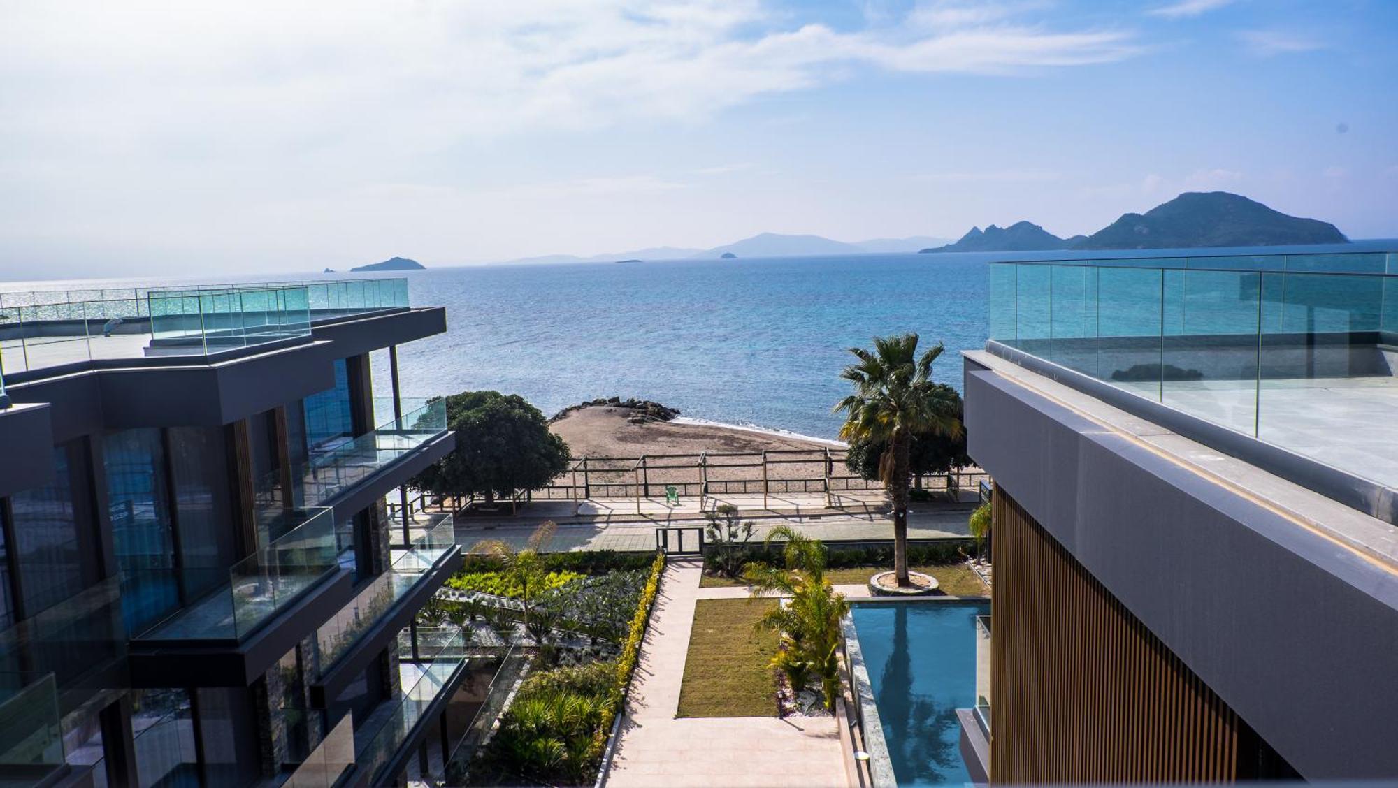 Bodrum Ada Apart Otel Turgutreis Mugla Eksteriør billede